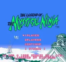 Image n° 4 - screenshots  : Legend of The Mystical Ninja, The